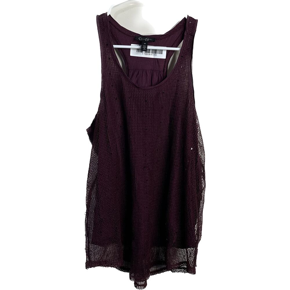 Jessica Simpson Purple Tank Top Size Medium